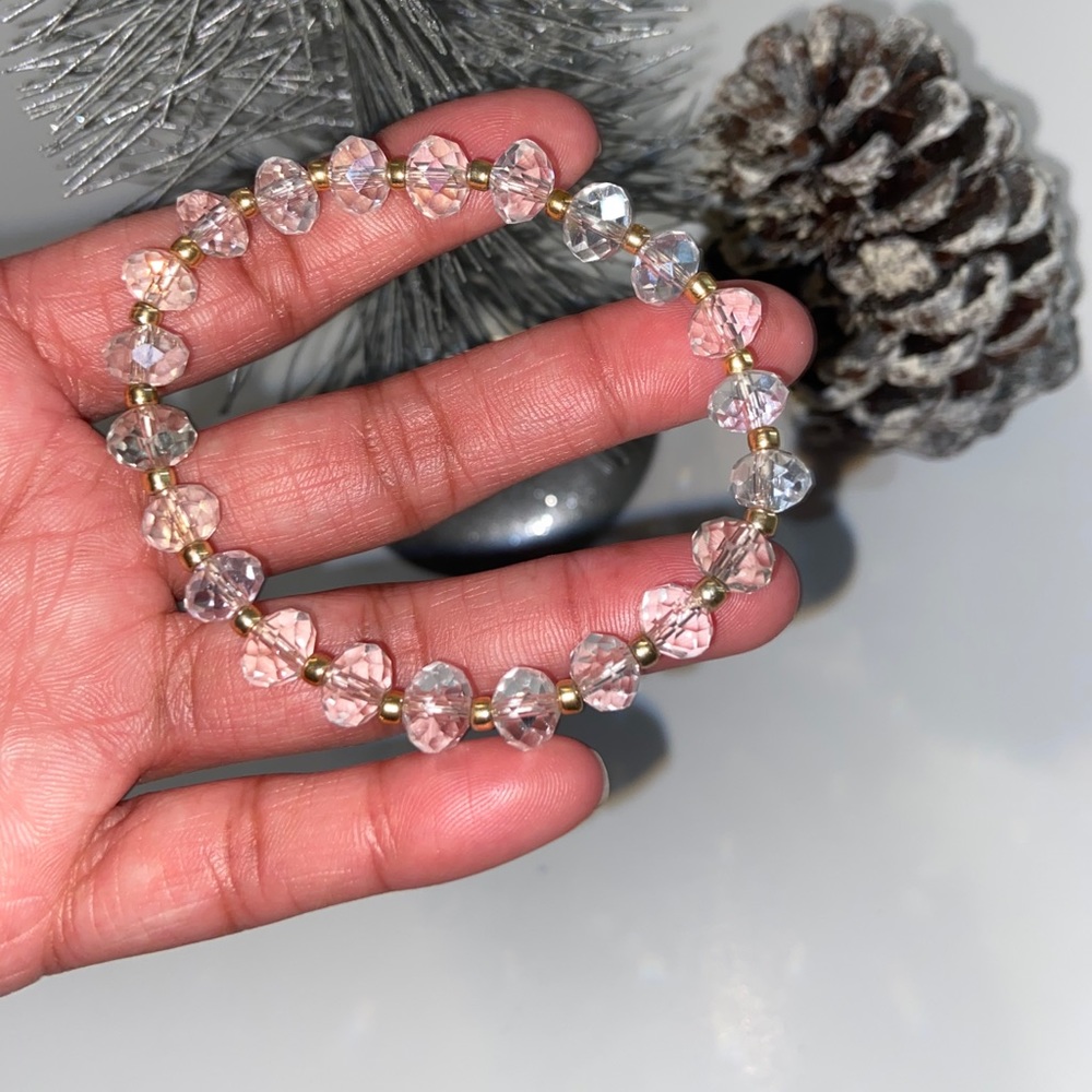 Handmade Glass Beaded Bracelet